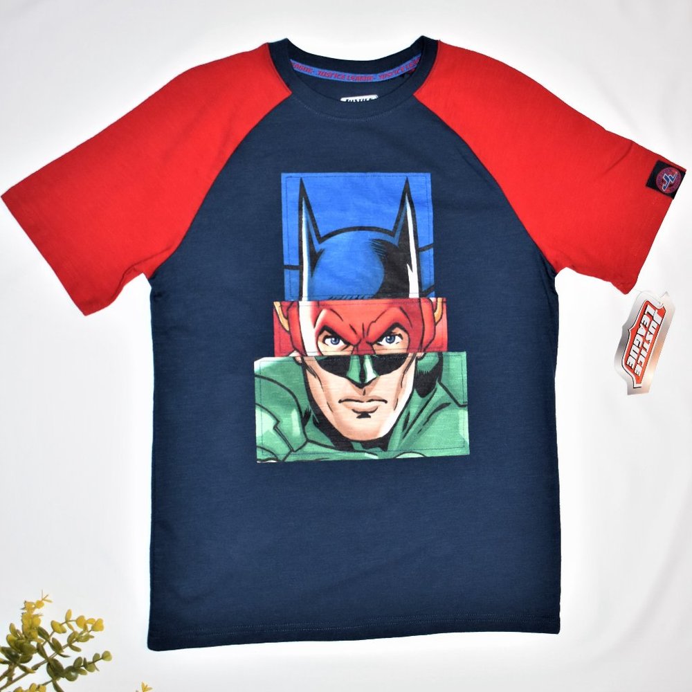 Justice League Boys Short Sleeve T-Shirt